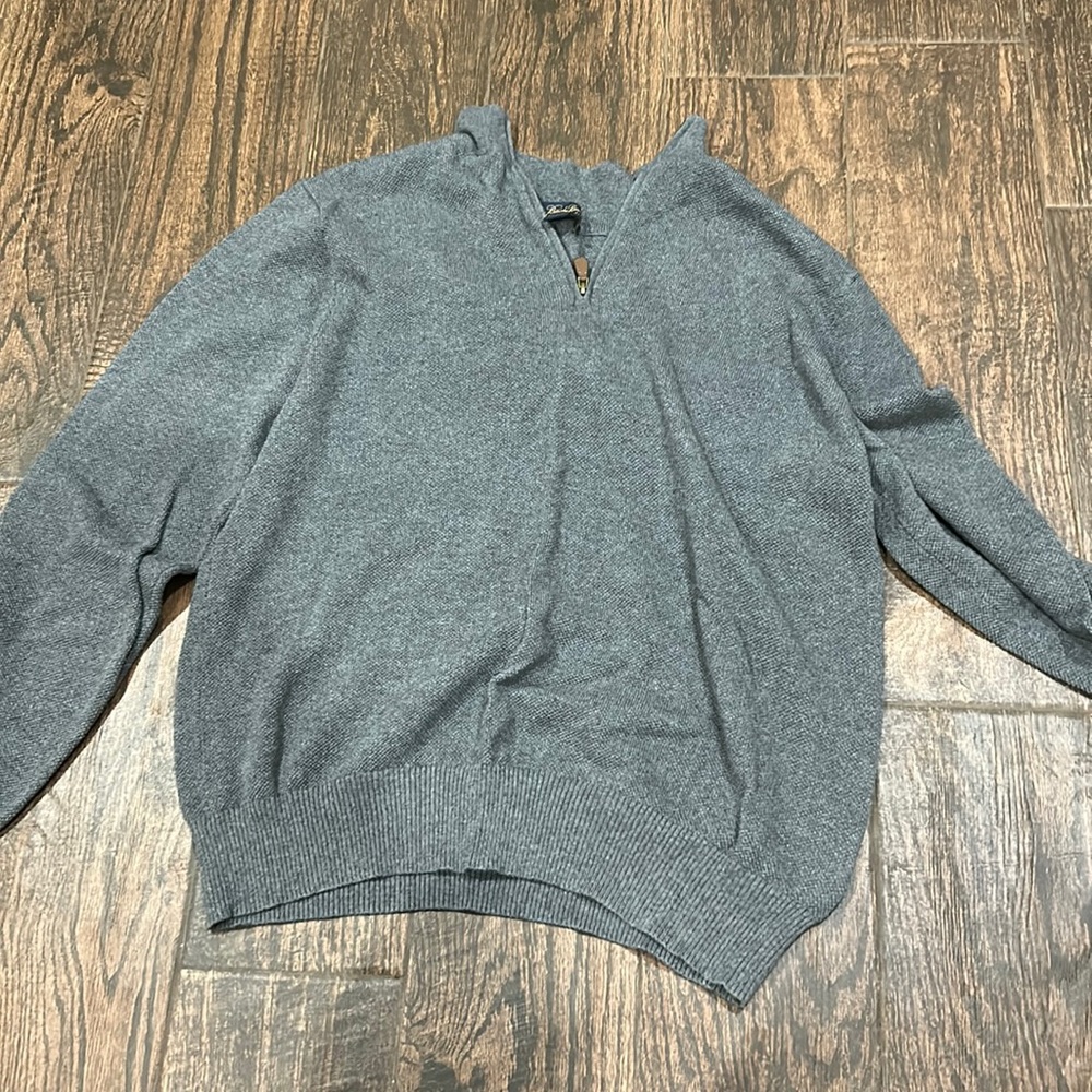 Grey Brooks brothers size XL golf pullover
